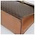 Céline Borsa CELINE Macadam Canvas PVC Pelle Marrone Oro Auth mr2743 D'oro - vista 10
