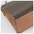 Céline Borsa CELINE Macadam Canvas PVC Pelle Marrone Oro Auth mr2743 D'oro - vista 13