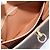Céline Borsa CELINE Macadam Canvas PVC Pelle Marrone Oro Auth mr2743 D'oro - vista 22