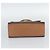 Céline Borsa CELINE Macadam Canvas PVC Pelle Marrone Oro Auth mr2743 D'oro - vista 9