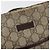Sac à bandoulière GUCCI GG Supreme en PVC et cuir Beige Argent 141626 Auth ka5191 Argenté - vue 14