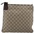 Sac à bandoulière GUCCI GG Supreme en PVC et cuir Beige Argent 141626 Auth ka5191 Argenté - vue 3