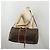LOUIS VUITTON Borsa Boston Monogram Keepall Bandouliere 55 M41414 LV Auth 187837 Monogramma - vista 23