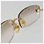 Lunettes de soleil CHANEL COCO Mark en métal doré CC Auth 189994 - vue 13
