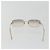 Lunettes de soleil CHANEL COCO Mark en métal doré CC Auth 189994 - vue 3