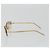 Lunettes de soleil CHANEL COCO Mark en métal doré CC Auth 189994 - vue 4
