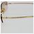 Lunettes de soleil CHANEL COCO Mark en métal doré CC Auth 189994 - vue 5