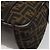 FENDI Zucca Canvas Handtasche Schwarz Braun Authentisch 191295 - Ansicht 10