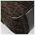 FENDI Zucca Canvas Handtasche Schwarz Braun Authentisch 191295 - Ansicht 11