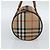 Borsa Burberry Nova Check in tela Beige Gold Auth 190848A D'oro - vista 4