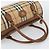 Borsa Burberry Nova Check in tela Beige Gold Auth 190848A D'oro - vista 7