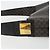 Céline Borsa a tracolla CELINE Macadam Canvas PVC Pelle Nera Oro Auth mr2663 Nero D'oro - vista 6