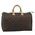 LOUIS VUITTON Borsa Monogram Speedy 40 M41522 LV Auth 190395A Monogramma