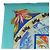 Hermès HERMES Carre 140 Scarf "TROPIQUES" Cashmere Blue Auth hk3926M - vista 2