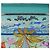 Hermès HERMES Carre 140 Scarf "TROPIQUES" Cashmere Blue Auth hk3926M - vista 3