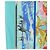 Hermès HERMES Carre 140 Scarf "TROPIQUES" Cashmere Blue Auth hk3926M - vista 5