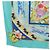 Hermès HERMES Carre 140 Scarf "TROPIQUES" Cashmere Blue Auth hk3926M - vista 8