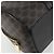 Céline Borsa Boston Mini CELINE Macadam Canvas PVC Nero Oro Auth 190399A D'oro - vista 12