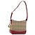 Borsa a tracolla BURBERRY Nova Check in tela Beige Gold Auth 190469A D'oro
