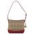 Borsa a tracolla BURBERRY Nova Check in tela Beige Gold Auth 190469A D'oro - vista 3