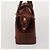 Borsa BALLY in pelle 2 Set Marrone Oro Autentica bs35899 D'oro - vista 12