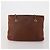 Borsa BALLY in pelle 2 Set Marrone Oro Autentica bs35899 D'oro - vista 3