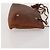 Borsa BALLY in pelle 2 Set Marrone Oro Autentica bs35899 D'oro - vista 4
