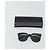 Occhiali da sole SAINT LAURENT in plastica Nero Argento Auth BA14043 - vista 12