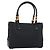 Borsa GUCCI GG Canvas Bamboo Nera 112526 Auth 190836A Nero