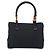 Borsa GUCCI GG Canvas Bamboo Nera 112526 Auth 190836A Nero - vista 2