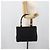 Borsa GUCCI GG Canvas Bamboo Nera 112526 Auth 190836A Nero - vista 25