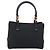 Borsa GUCCI GG Canvas Bamboo Nera 112526 Auth 190836A Nero - vista 3