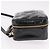 CHANEL Vanity Cosmetic Pouch Patent 2way Black Gold CC Auth BA14000A Nero D'oro - vista 5