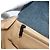 Borsa CHANEL 2.55 Choco Bar Line Canvas Blu CC Auth mr2780V - vista 19