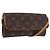 LOUIS VUITTON Monogram Pochette Twin PM Borsa a tracolla M51854 LV Auth 190505 Monogramma