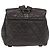 CHANEL Matelasse Rucksack Lammfell Gold Schwarz CC Auth 189824SAV Golden - Ansicht 3