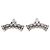 BOTTEGA VENETA INTRECCIATO Cuffs & Cuff Case Silver Ag925 Auth BA14025V Argento - vista 15