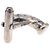 BOTTEGA VENETA INTRECCIATO Cuffs & Cuff Case Silver Ag925 Auth BA14025V Argento - vista 20