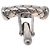 BOTTEGA VENETA INTRECCIATO Cuffs & Cuff Case Silver Ag925 Auth BA14025V Argento - vista 24