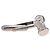 BOTTEGA VENETA INTRECCIATO Cuffs & Cuff Case Silver Ag925 Auth BA14025V Argento - vista 26