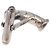 BOTTEGA VENETA INTRECCIATO Cuffs & Cuff Case Silver Ag925 Auth BA14025V Argento - vista 27