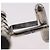 BOTTEGA VENETA INTRECCIATO Cuffs & Cuff Case Silver Ag925 Auth BA14025V Argento - vista 29