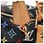 LOUIS VUITTON Monogram Multicolor Keepall 45 Borsa Nera M92640 LV Auth 190120SM Nero - vista 21