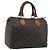 LOUIS VUITTON Borsa Monogram Speedy 25 M41528 LV Auth 190651 Monogramma