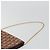 Borsa a tracolla con catena in tela Christian Dior Trotter Rosso Oro Auth 190630 - vista 8