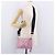Borsa a Spalla VERSACE in Pelle Rosa Argento Auth BA13994A - vista 22