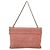CHANEL Choco Bar 2.55 Chain Shoulder Bag Suede Rosa Argento CC Auth mr2730 - vista 3