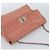CHANEL Choco Bar 2.55 Chain Shoulder Bag Suede Rosa Argento CC Auth mr2730 - vista 6