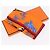 Hermès Sciarpa HERMES Carre 45 "Les Tigreaux" Seta Arancione Autentica 190026SAM - vista 14