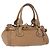 Chloé Borsa Chloe Paddington in Pelle Beige Oro Argento Auth 190482V D'oro